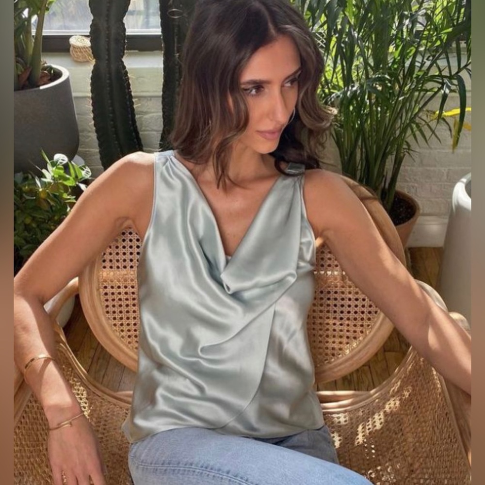 Amanda Uprichard Silk Top + Skirt